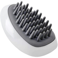 Brosse de massage du cuir chevelu pour la croissance des cheveux, masseur de tête en silicone pour une utilisation sur peau sèche ou humide.