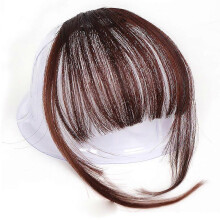 Extensiones de Flequillo con Pinza BB, Fibra de Alta Temperatura, Longitud Recortable, para Uso Diario Fiestas Halloween Juegos de Rol