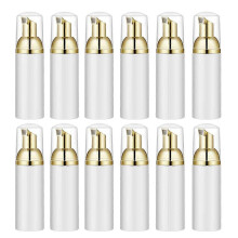 12 Stück 50 ml leere Reise-Seifenfläschchen aus Kunststoff, Reinigungsbehälter
