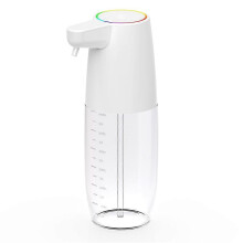 600 ml berührungsloser, intelligenter Seifenspender mit Infrarotsensor, wiederaufladbar über Typ-C-Anschluss