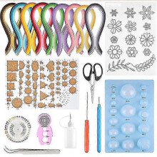 Kit de Quilling de Papel, 45 cores 900 tiras, com ferramentas, para decoração de eventos e artesanato DIY