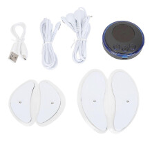 paires de patchs à microcourant rechargeables par USB pour appareil de lifting et d'amincissement du visage