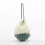 Ensemble de 4 éponges de douche en maille bicolore assorties pour le bain 2