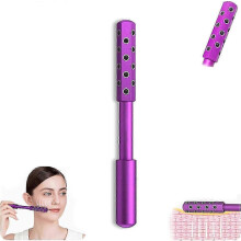 Rouleau de massage facial anti-âge en pierres de germanium (30 pierres) pour lifter, raffermir et tonifier la peau.