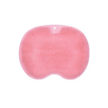 Brosse exfoliante corporelle à poils naturels, pour le dos, utilisable sur peau sèche ou humide, avec boucle de suspension