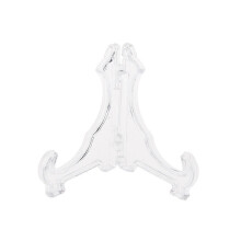 Support de présentation pour pièces en plastique transparent, matériau PS, pour objets de collection de 3 à 6 cm de diamètre