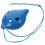 Plastic 6-Hole Ocarina, AC Tone Beginner Musical Instrument for Practice 1