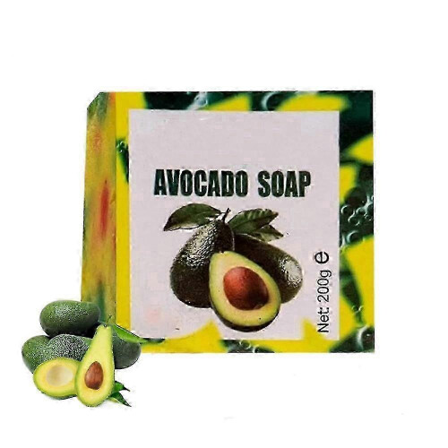 Avocado-Pflege-Badeseife, aufhellende Hautseife, 100g Set