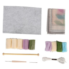 Kits de crochet à loquet mignons, ingénieux, légers et portables, pour la couture et le crochet à faire soi-même pour les enfants