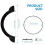 Pool Filter Clamp Ring Replacement Compatible with Hayward 11380 Sand Filter Pump, Leak-Proof Durable Design 3