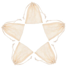 Pochettes Ă savon en coton et lin, lot de 5, pour le rangement du savon dans la salle de bain