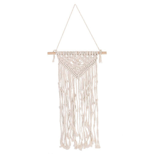 Boho-Wandteppich mit Fransen für die Wanddekoration