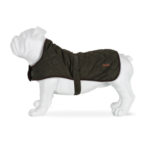 Regatta (S, Dark Khaki) Regatta Odie Quilted Dog Coat 2