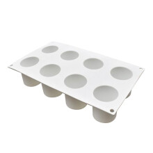 Molde de Silicone para Mousse, Bolo, Sobremesas, 3D, Antiaderente, -40C a 230C, 292x172x60mm
