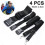 Sternum Strap Backpack, Adjustable Chest Strap with Emergency Whistle Buckle, Black Polyester, 110cm Length, 4 Pack, for Outdoor Backpack Binding
``` 1