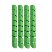 Lot de 4 protections de tronc d'arbre en spirale en plastique - Protections d'arbres A