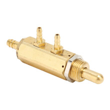 Bedieningsventiel voor voetpedaal van tandartsstoel, koper, 3 gaten, 5 mm, 3 mm