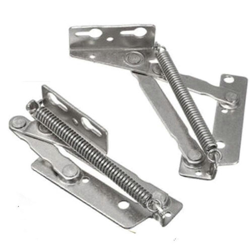 Spring Hinge 80 Degree Folding Lifting Bracket for Sofa Bed, Cabinet Door, Storage Box 1