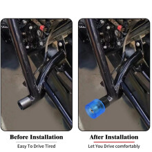 Motorcycle M12 Crash Bar Protector Saddlebag Bumpers for Softail Touring Dyna Sportster FLHR FLHT A