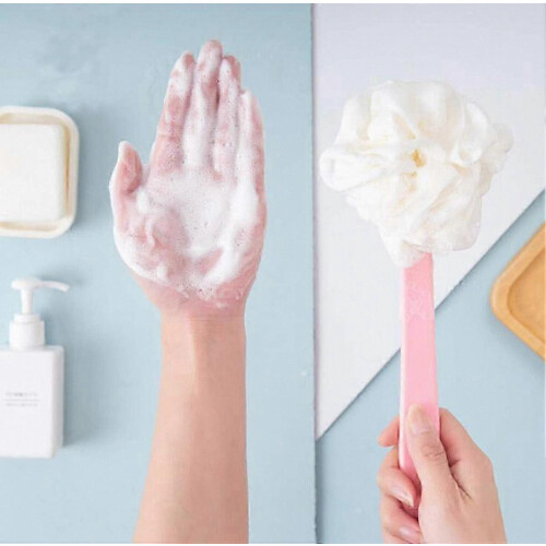 3er-Pack Peeling-Badebürsten mit langem Griff für Damen und Herren 2