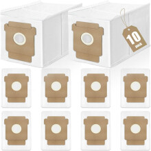 10er-Pack Ersatz-Staubbeutel kompatibel mit iRobot Roomba Essential, Plus und Max Serie