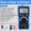 SNAKOL Digital Multimeter Tester, 2000V TRMS Meter, AC/ Voltage Current Test, NCV LCD Data Hold Auto-Ranging 5