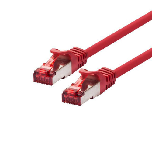 LOGON PROFESSIONAL PATCH CABLE S/FTP PIMF 15M - CAT6 - RED