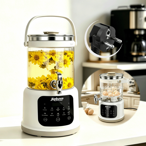 3L Multi-Functional Kettle, 10 Presets, 24H Keep Warm for Home&Office