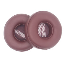 Ersatz-Ohrpolster kompatibel mit JBL LIVE400BT & 460NC Kopfhörern - Proteinleder-Kissen (2er-Pack) Red