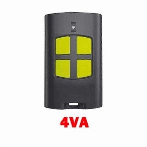 5pcs Garage Door Remote Control Replacement Compatible with BENINCA TO.GO 2VA, 433.92 MHz Rolling Code, Black ABS 1
