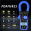 HoldPeak Clamp Digital Multimeter, AC/ Voltage Current Tester 2000A/2000V True RMS -570Y-APP 2