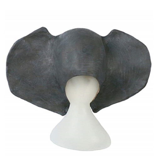 Afrikansk elefant latexmask, partymask 2