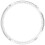 Capa Protetora com Strass para Xiaomi Watch S4 41mm Transparent 6