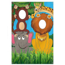 Tapisserie murale photo animalière aux couleurs vives, 150 x 100 cm, pour la décoration intérieure (1 pièce)