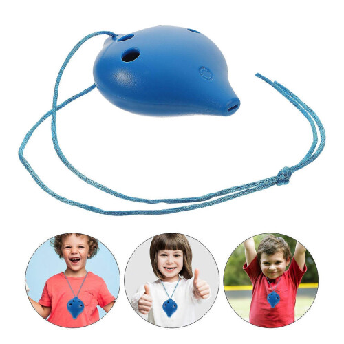 Plastic 6-Hole Ocarina, AC Tone Beginner Musical Instrument for Practice 1