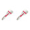 2pcs Cake Batter Distribution Scoop, One-Touch Sliding Button Dispenses Batter, Home Batter Dispenser Baking Tool 1