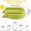 Couvercle de germination avec support, kit de germination, germoir à légumes réutilisable, 9 x 9 cm 3