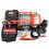 WINCHMAX 13,500lb 12V Winch. Synthetic Rope. 3/8 Hook. Mounting plate 1
