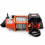 WINCHMAX 13,500lb 12V Winch. Synthetic Rope. 3/8 Hook. Mounting plate 4