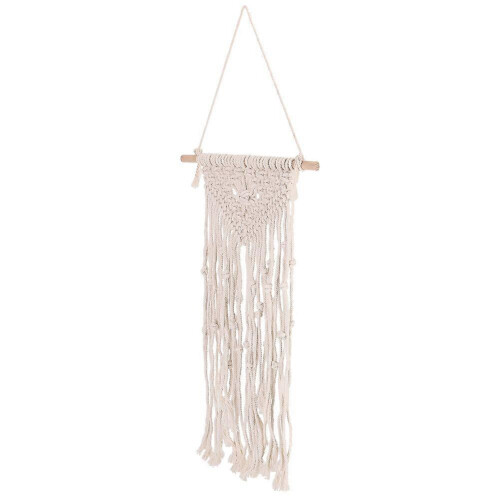 Boho-Wandteppich mit Fransen für die Wanddekoration 1