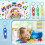 Mini Flashlight Keychain Bulk 100Pcs Assorted Colours LED Torch for Kids Camping Dog Collar 5