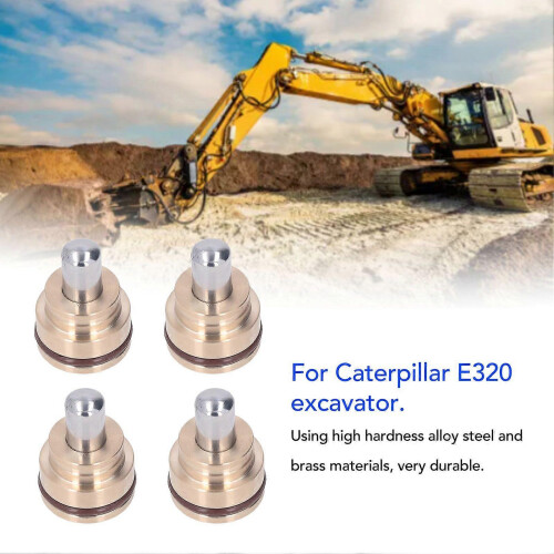 4pcs Joystick Handle Bullet Compatible with Caterpillar E320 Excavator Accessories 2