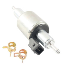 Kraftstoffdosierpumpe12V22ml/min, kompatibel mit2KW5KW8KW Luftstandheizung, mit Schlauchklemmen, Metall + Kunststoff Konstruktion