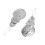Aluminium Needle Threader for Sewing with Hook and Texturised Grip, Silver, 50 Pack 2