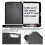 2X Clip Board Organizer Clipboards with Storage Nursing Clipboard Foldable File Folder Plastic Clipboard (Black) 2