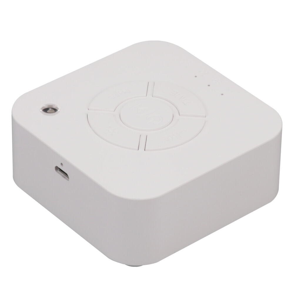 Sound Machine Mini White Noise Brown Noise Machine with 30 Soothing Sounds Loud Speaker Portable Rec  White Lazarus 0618