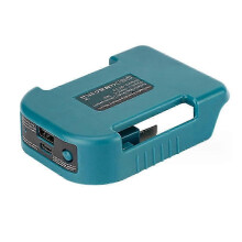 Portable Charger Adapter Compatible for Makita 18V Li-Ion with USB Type-C Battery Holder Fast ChargingBlue Bien Shop 603