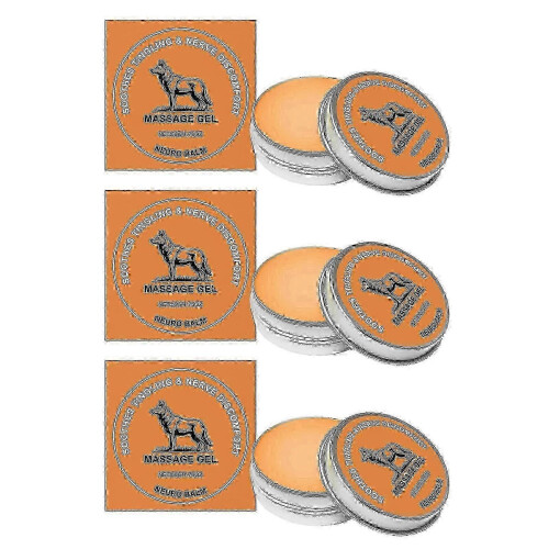 3-Pack Therawolf Nerve-Relief Balm for Joint Flexibility, Ideal for UK Outdoor Activity Support and Mobility