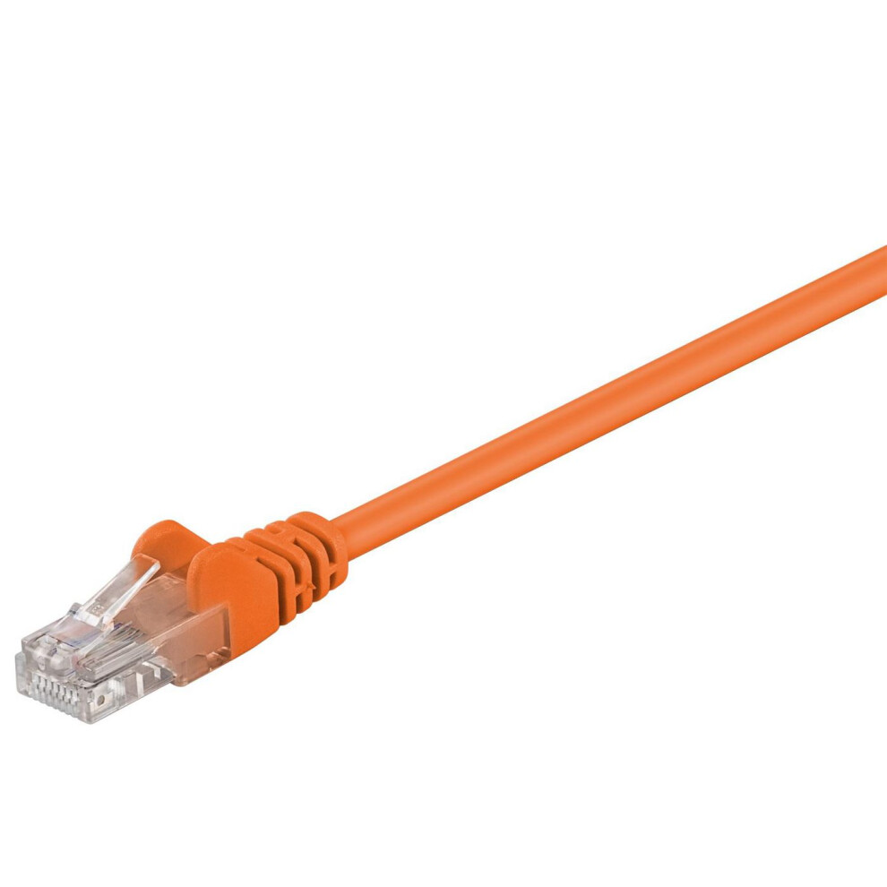 Microconnect Cat5e U/Utp Network Cable 0.5M Orange 5711045728617
