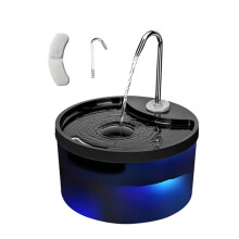 Cat Water Fountain,3.2L,Pet Water Dispenser with Filter,Dog Drinking Fountain for Cats,Ultra Quiet Water Pump